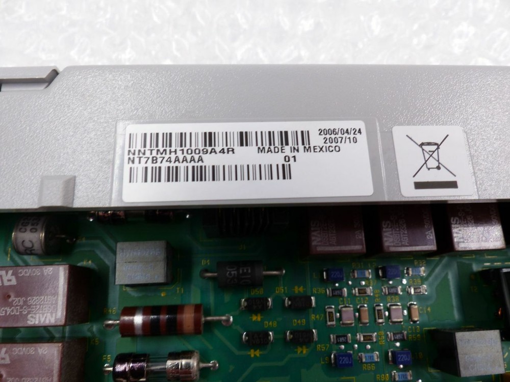 NORTEL NT7B74AAAA DIGITAL TRUNK INTERFACE CARD