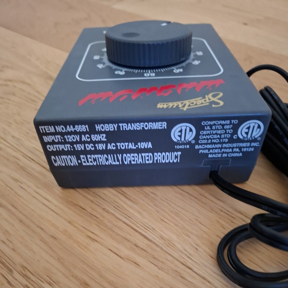 Spectrum Magnum TRAIN switch speed control conducting direction dial conductor