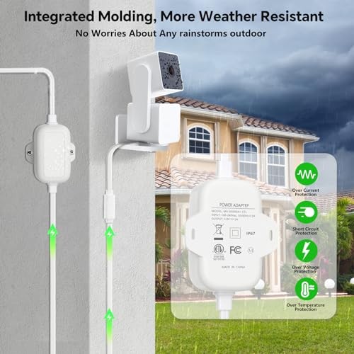 Outdoor Power Adapter for Security Camera