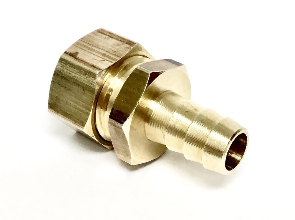 Universal Hose Barb Compression Fitting (1/2" Hose Barb x 5/8" Compression)