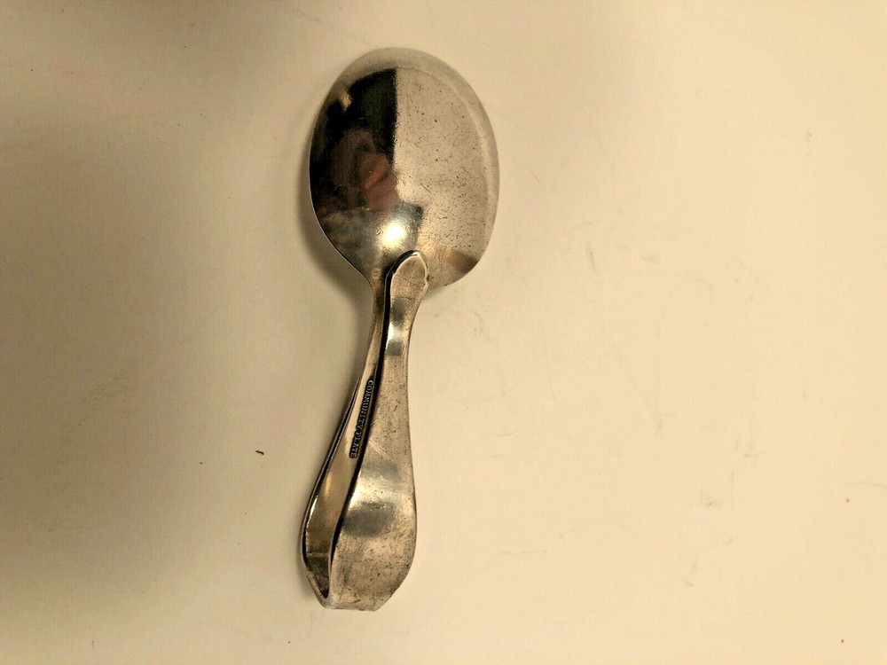 Community Silverplate Baby Spoon bent handle