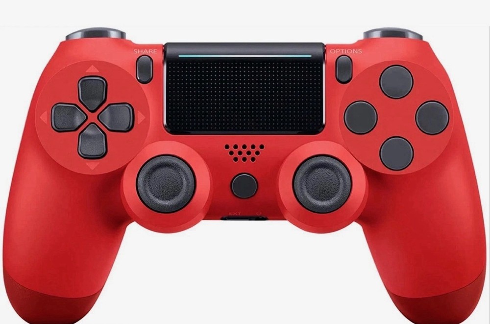 Wireless Controller Bluetooth Gamepad for PlayStation4 PS4 Red
