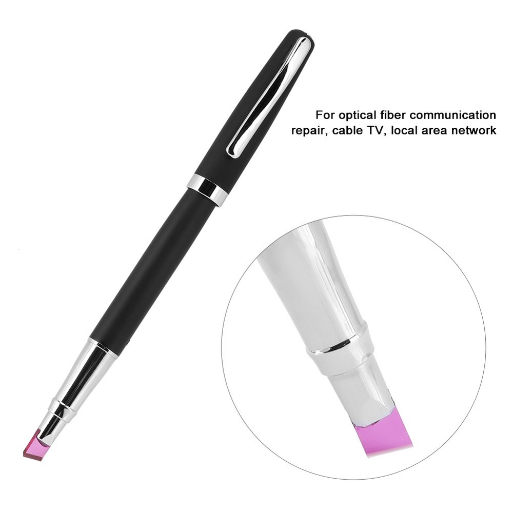Optical Fiber Cleaver Pen Type Cutter Cleaving Tool Flat Ruby Blade❀