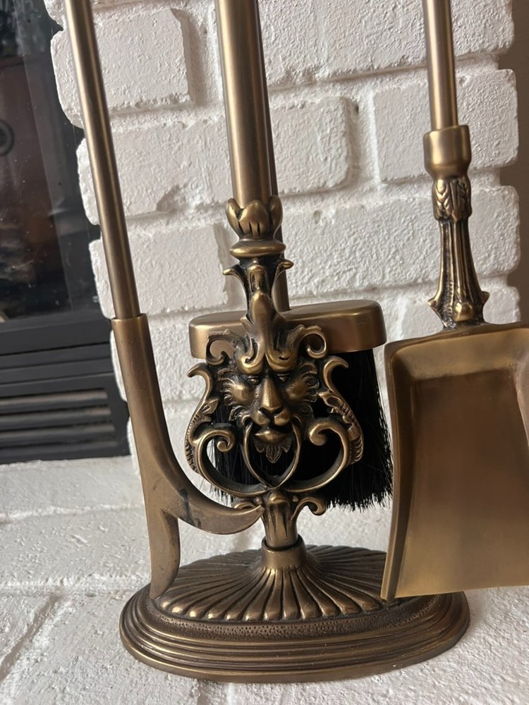 The Hearth Collection Fireplace Tool Set - Style: Tiffany