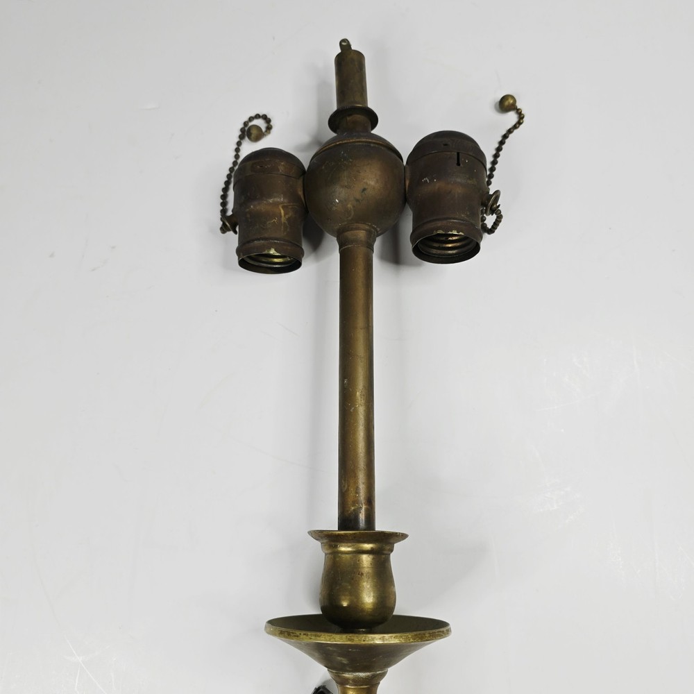 Lamp Parts: Benjamin Double Socket Pull Chain Cluster Switch for Lamp Base