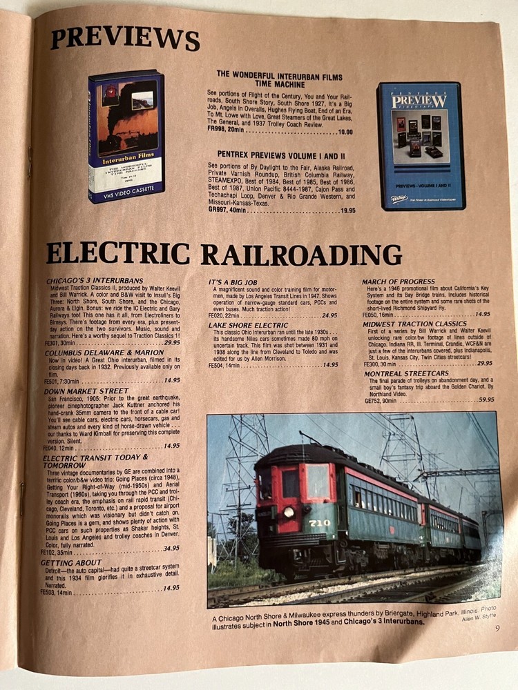 Interurban Press - Fall 1989