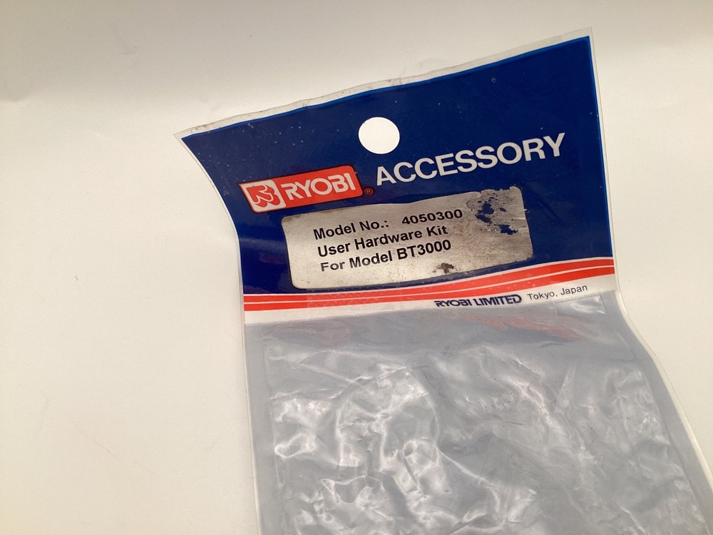 Ryobi Model No 4050300 User Hardware Kit for Model BT3000