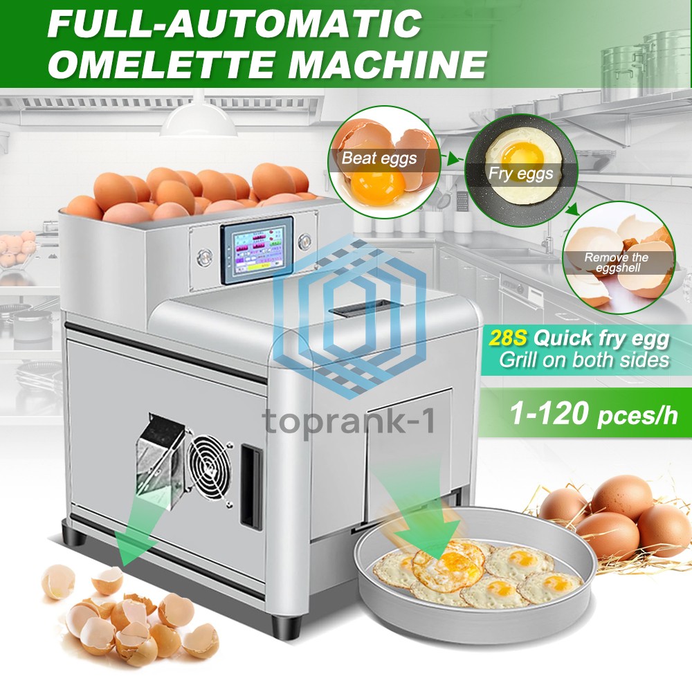 Commercial Automatic Omelette Maker Machine Egg Cooking Touch Screen Restaurants