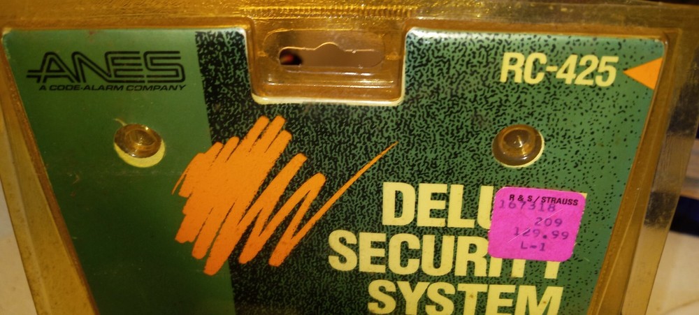 Anes Security Alarm - RC-425 DELUXE SECURITY SYSTEM - NEW
