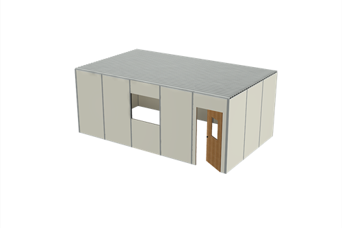 20' x 12' Inplant Office
