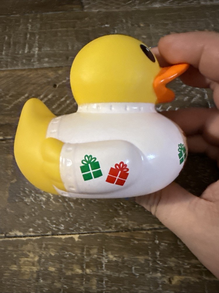Infantino Christmas Rubber Duck