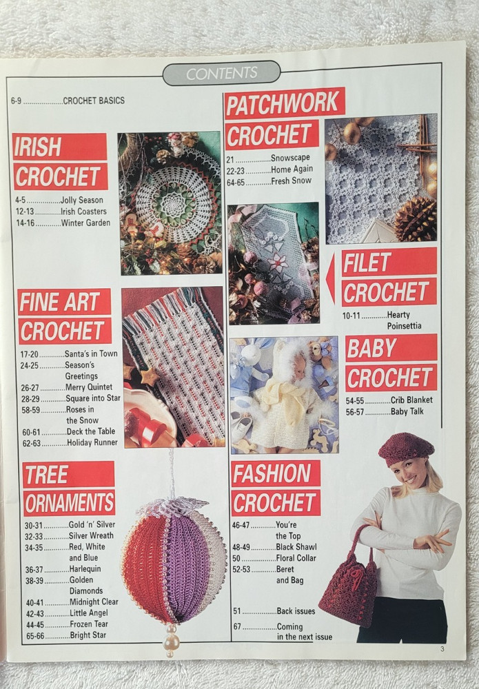 Preowned Magic Crochet Magazine October 2002 Number 140