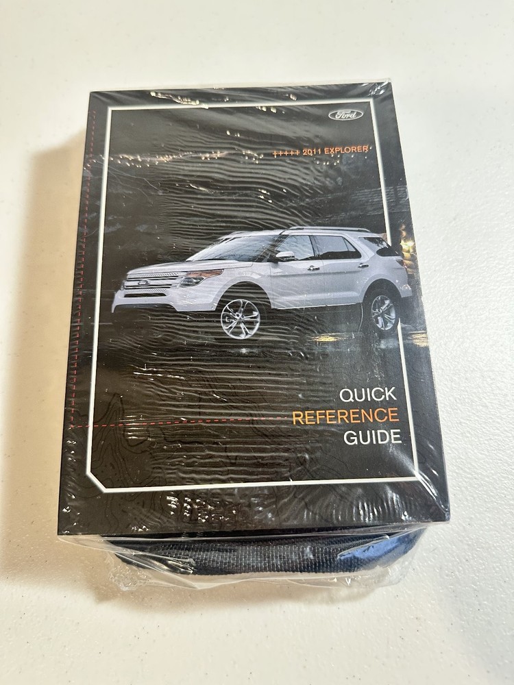 2011 Explorer Ford Owner's Manual Sealed