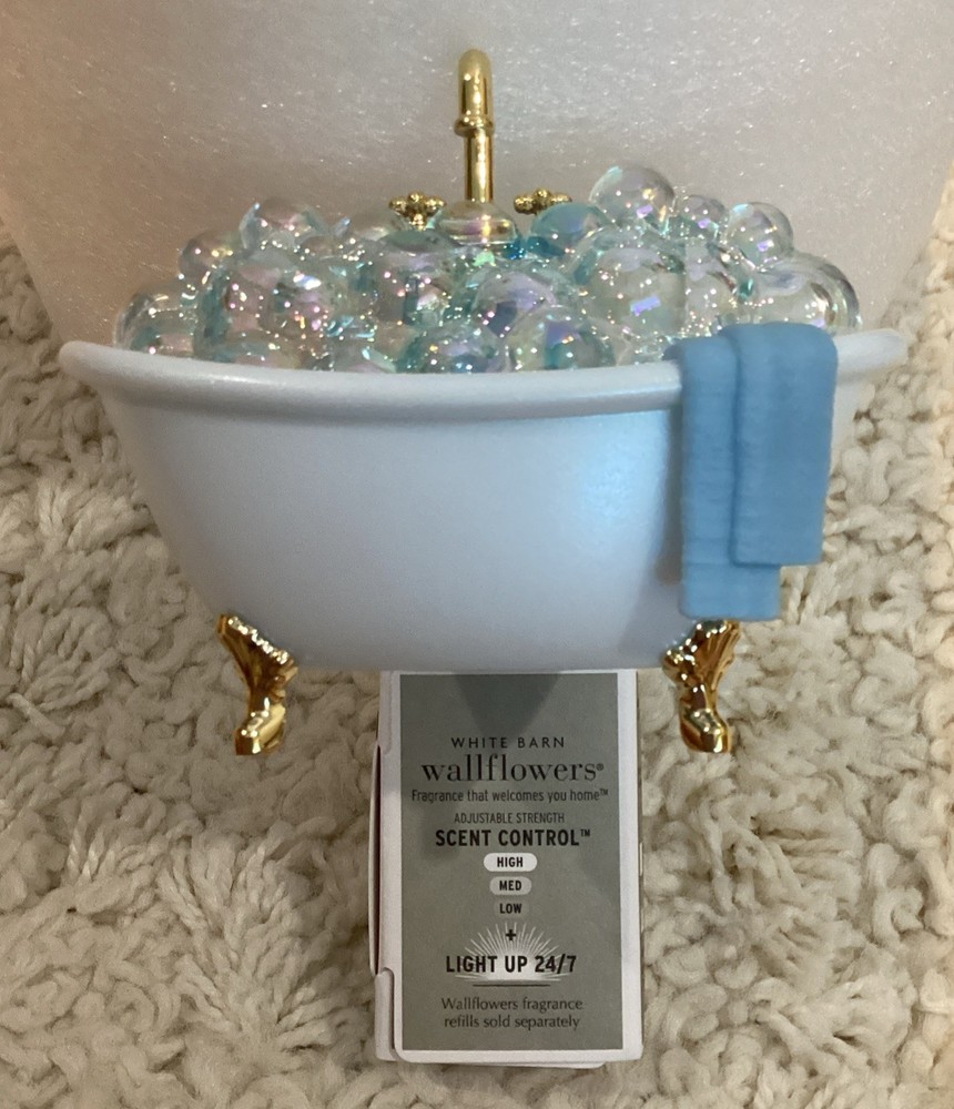Bath & Body Works~*BUBBLE BATH*~Scent Control Wallflower Plug~NEW