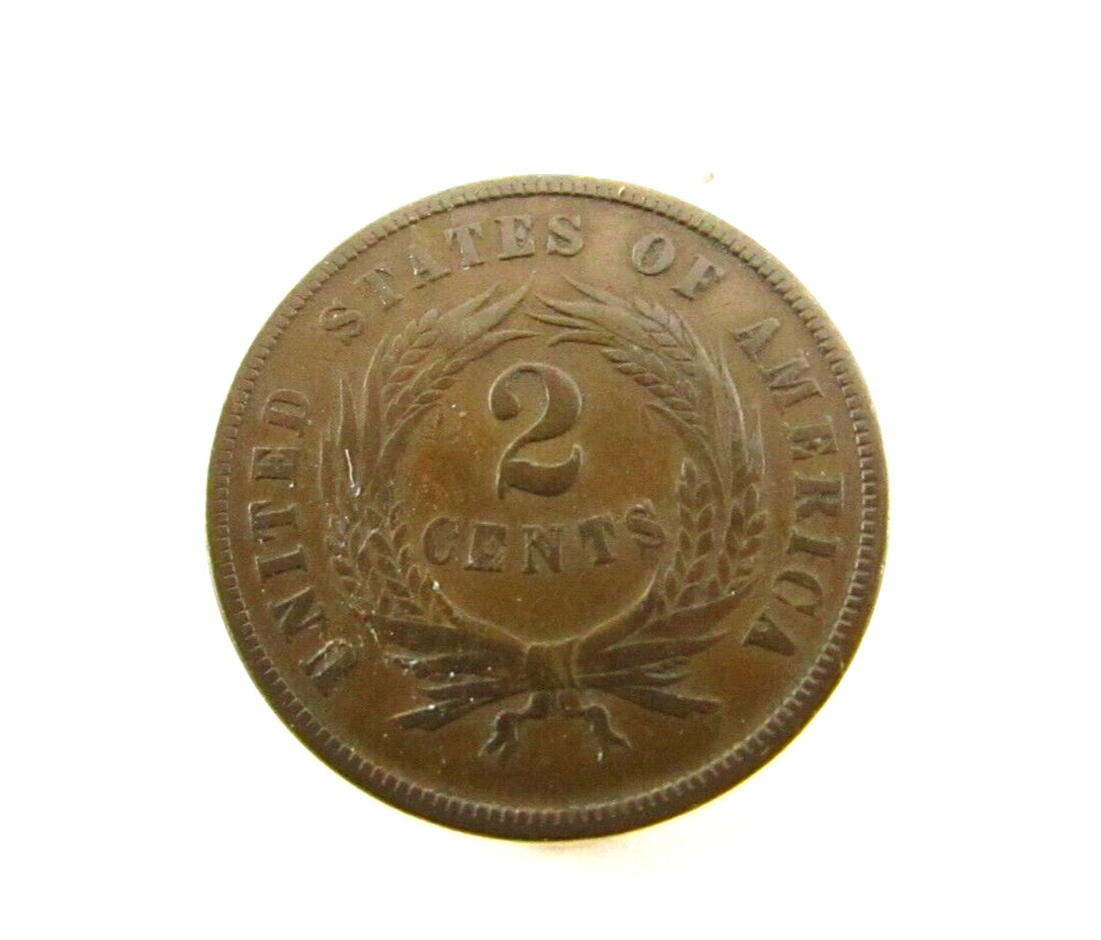 1867  2 CENT PIECE   NICE DETAIL