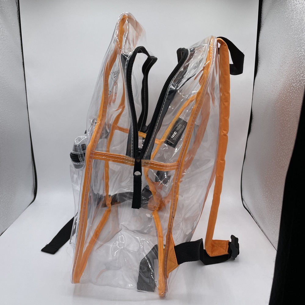 Naruto Shippuden 17” Clear Plastic Backpack