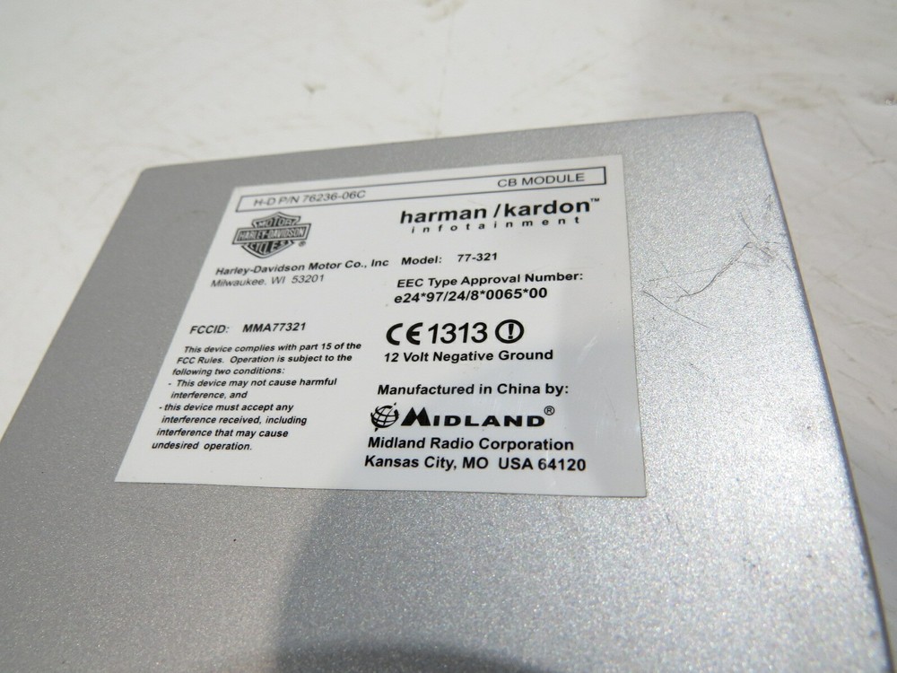 2010 HARLEY DAVIDSON FLHTCU, CB MODULE (OPS7016)