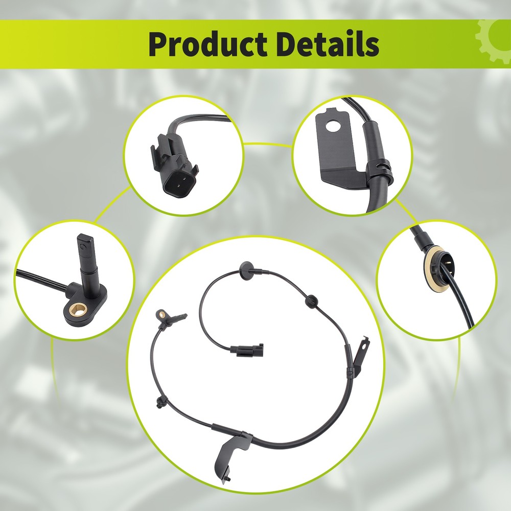 For 2007-2012 Dodge Caliber Front Left & Right Side ABS Wheel Speed Sensor New