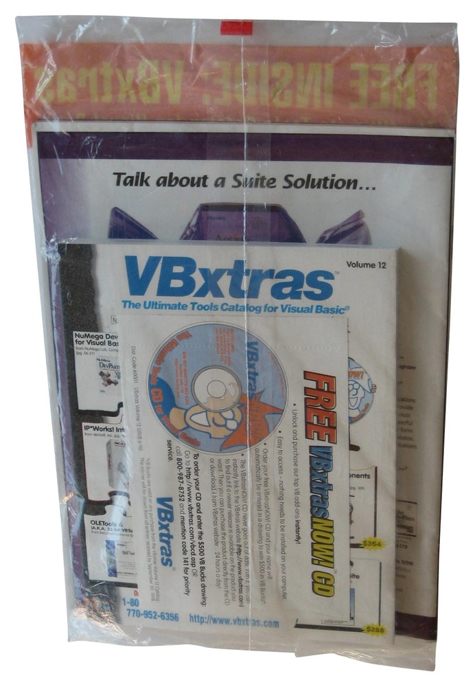 Getting Started With Visual Basic Summer 1998 Vol. 2 No. 2 Sealed Magazine Book