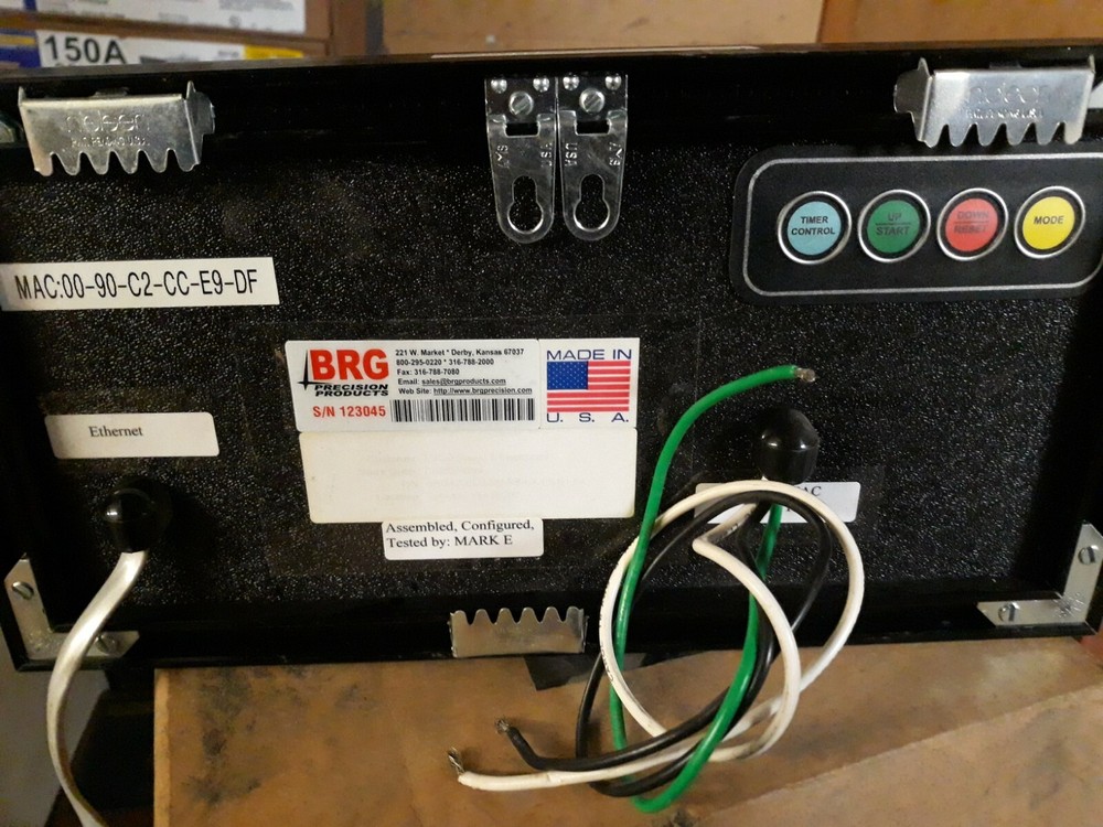 BRG Precision Products 12” Digital Blue LED Clock Timer