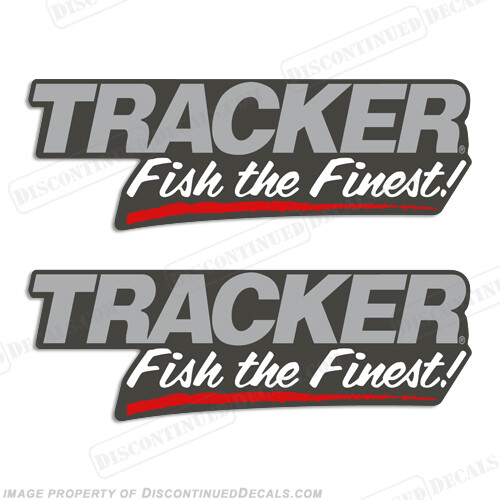 Fits Tracker V16 Boat Logo Decal (Set of 2)