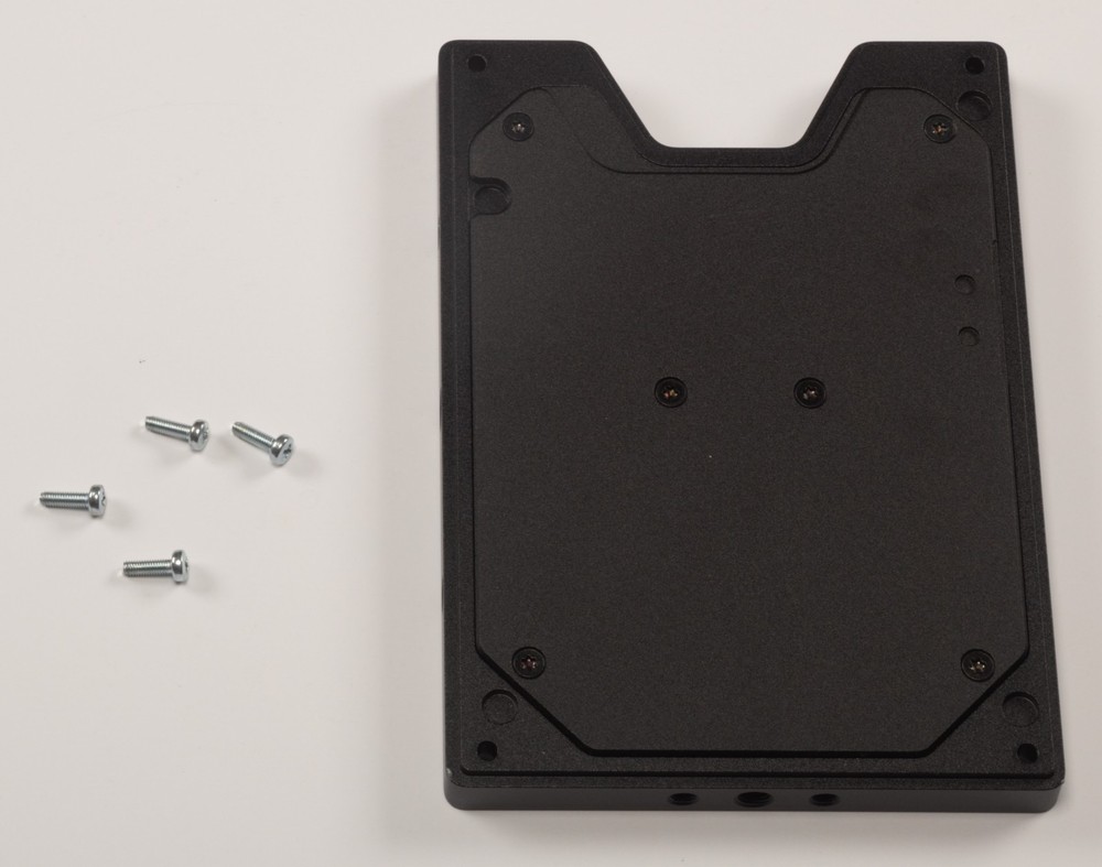 Mounting Plate for Blackmagic Design HyperDeck Shuttle 2 with Mounting Screws