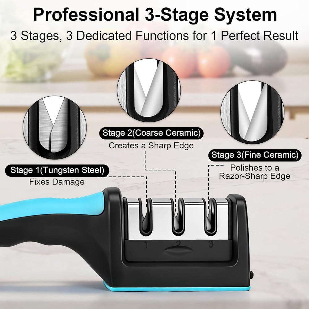 Knife Sharpener - Professional Repair, Premium