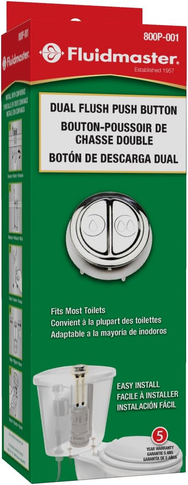 Dual Flush Valve Replacement Button