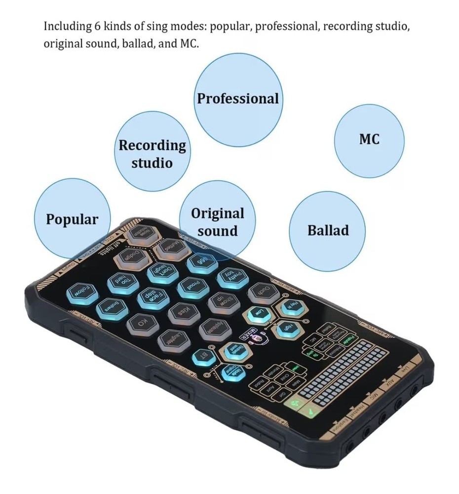 Universal Sound Card for Mobile Phone and Computer