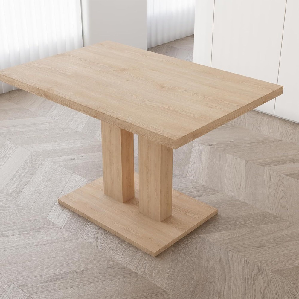 Modern 46'' Kitchen Dining Table, Rectangular Table,Sturdy Construction for home