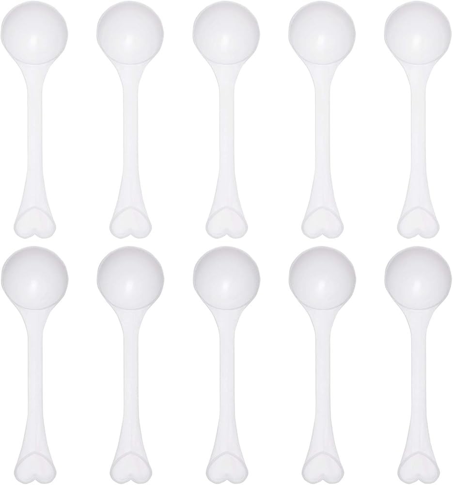 Long Handle Non Reble Plastic Measuring Spoon Coffee