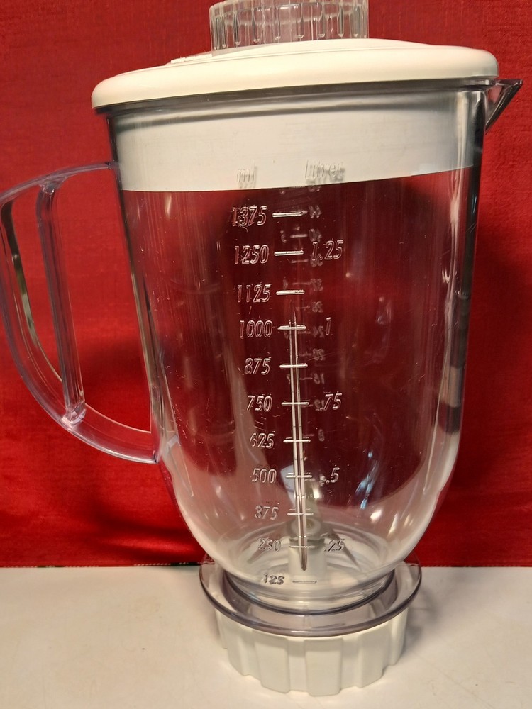 Replacement Blender "Plastic Pitcher" 48oz-6 Cups Capacity
