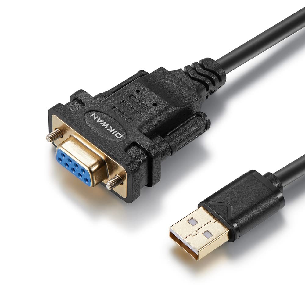 USB To RS232 Serial DB9 Adapter Cable