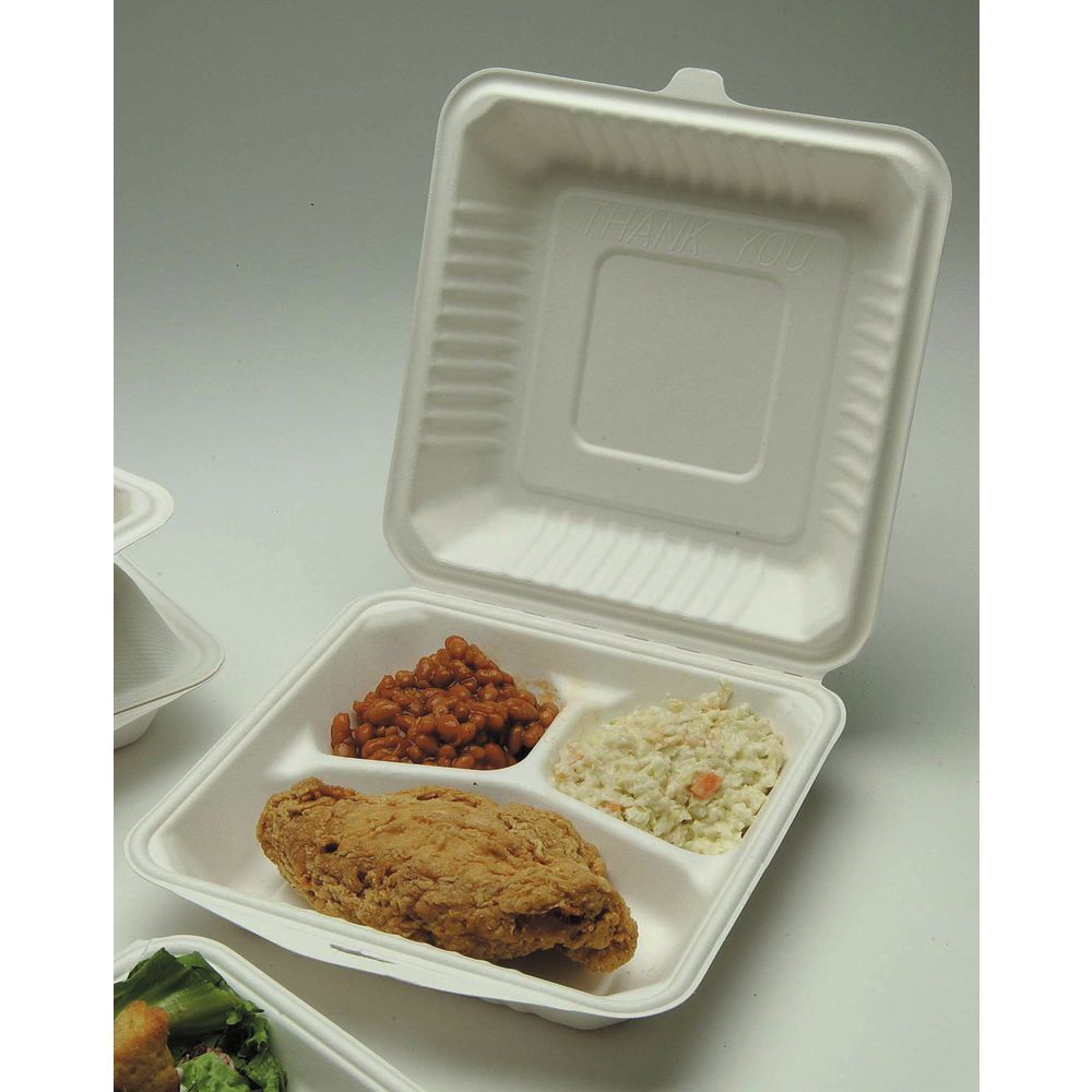 SCH18940 - ChampWare Molded-Fiber Clamshells