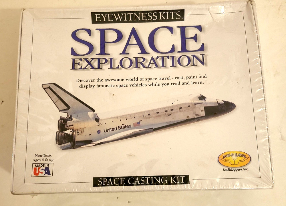 Space Shuttle, Command Module & Saturn V  Space Exploration Casting Kit USA Made