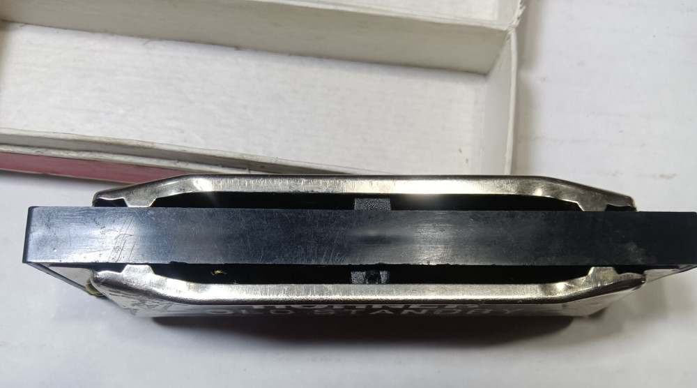 M Hohner's harmonica Old Standard with box #34B
