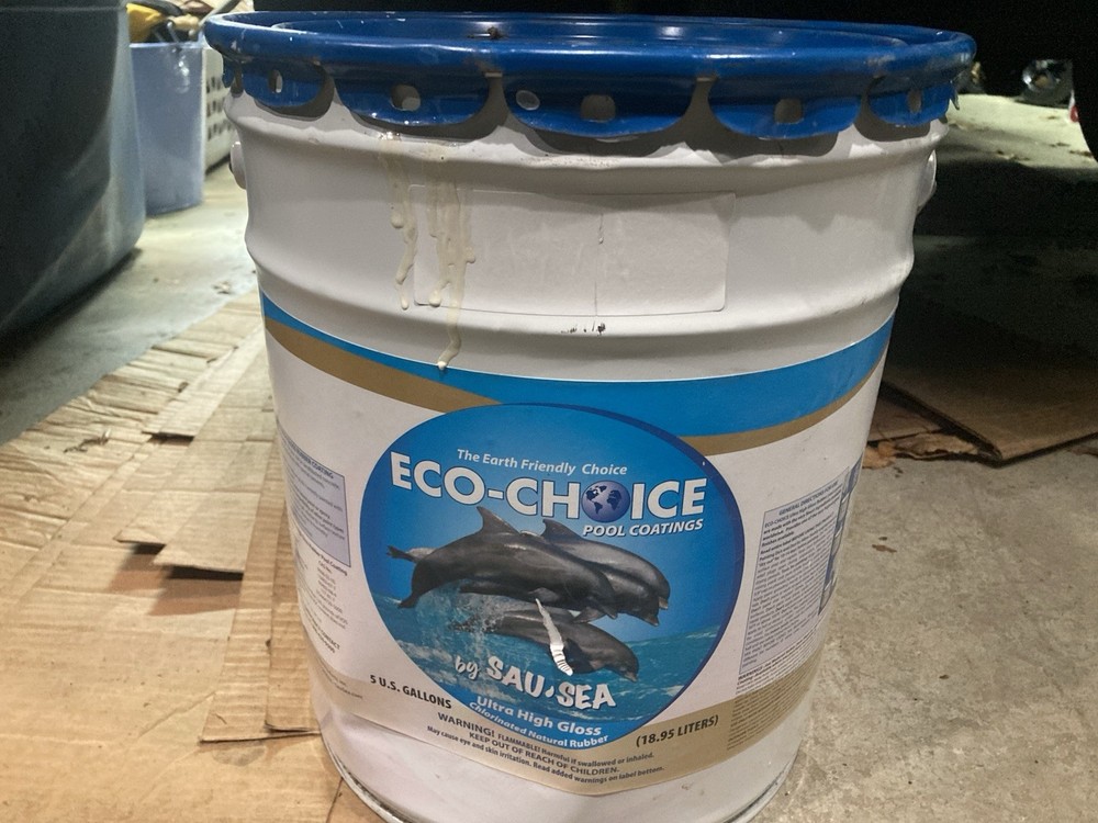 Eco Choice Chlorinated White Pool Paint