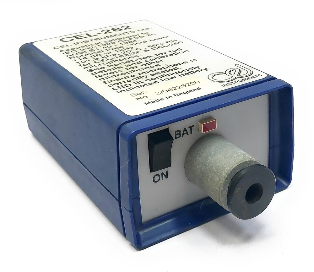 CEL Instruments Ltd. CEL-282 Acoustical Calibrator