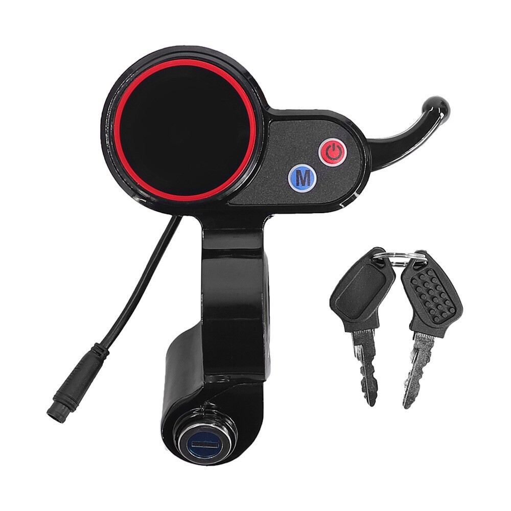 Display Throttle Accelerator Ignition 2 Key fit H5 & H7 Electric Scooter