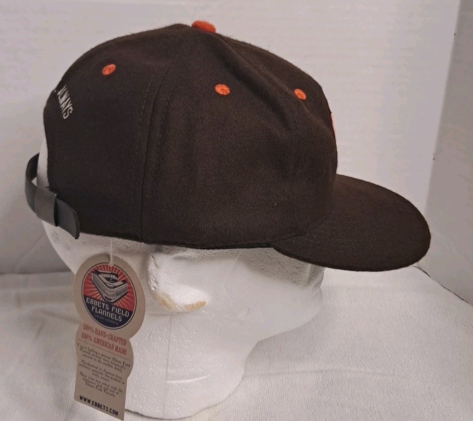 NWT Loki Marvel Studios Cast & Crew Brown Wool Baseball Adjustable Hat Cap- RARE