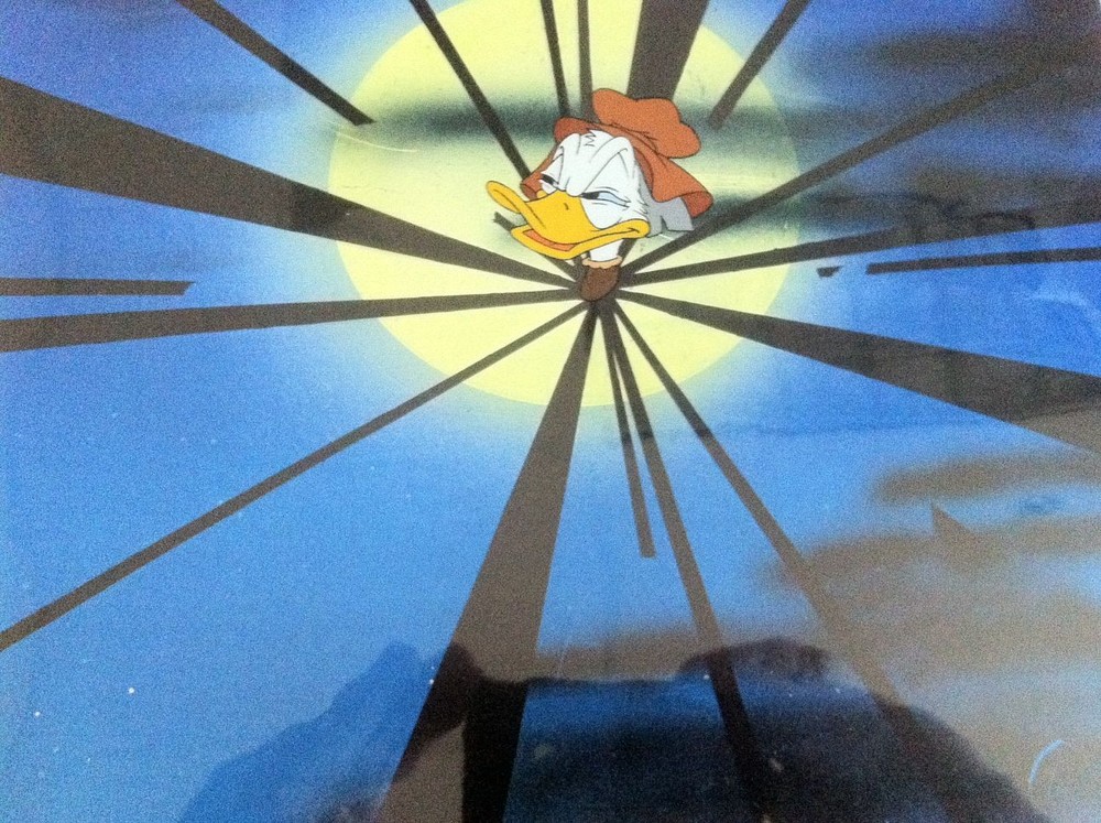 Disney DONALD DUCK - ORIGINAL PRODUCTION CEL #2