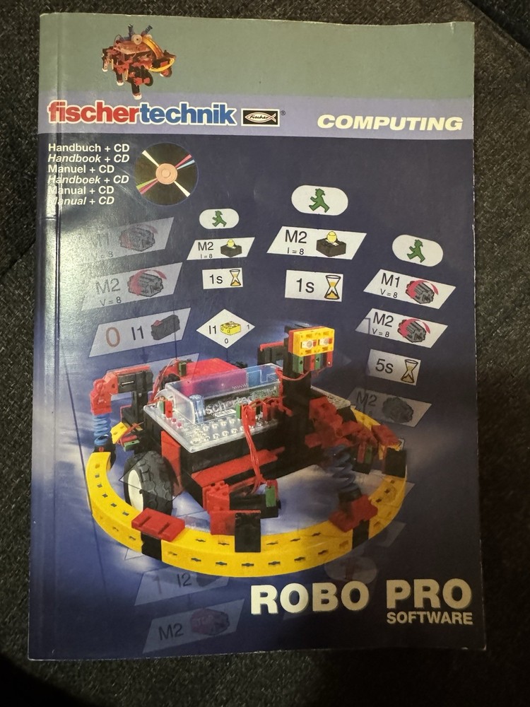 fischertechnik ROBO Pro Software Handbook+CD