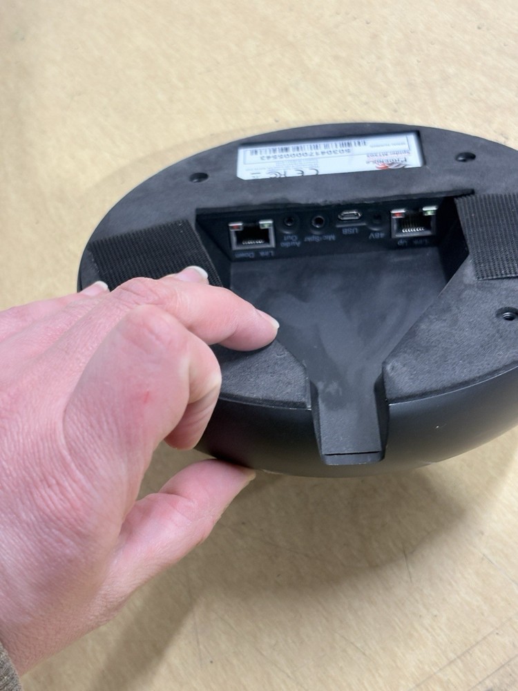 PHOENIX Audio Full Duplex Conf Speaker Spider MT503 Smart Black - TESTED