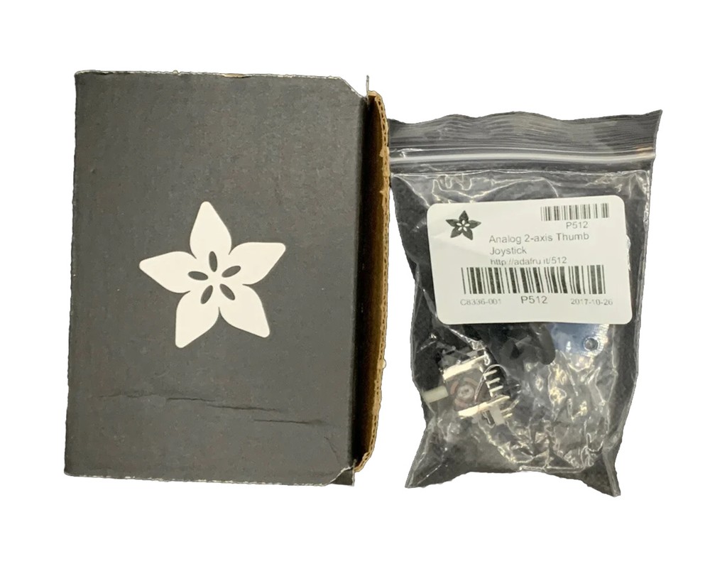 Adafruit Analog 2-axis Thumb Joystick - Select Button + Breakout