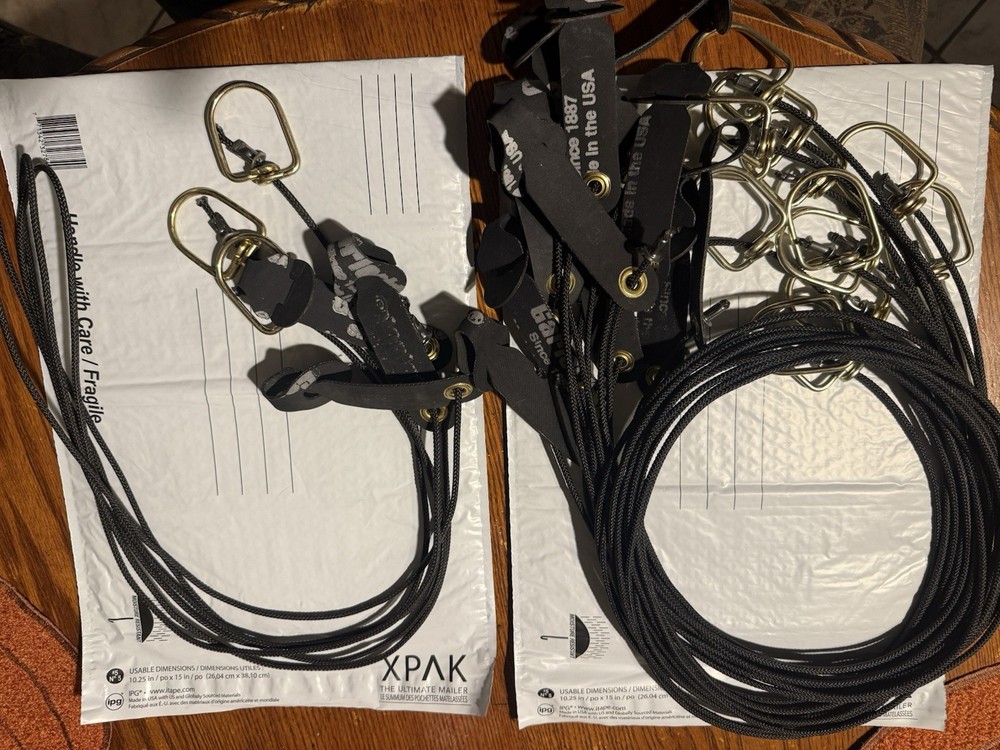 Three (3) Nylon Hitch Tie Cords