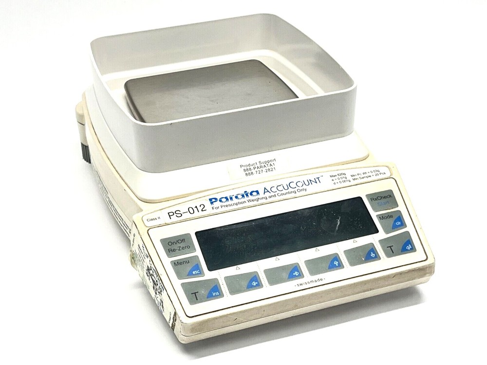 Parata AccuCount Pharmacy Scale 620g Max