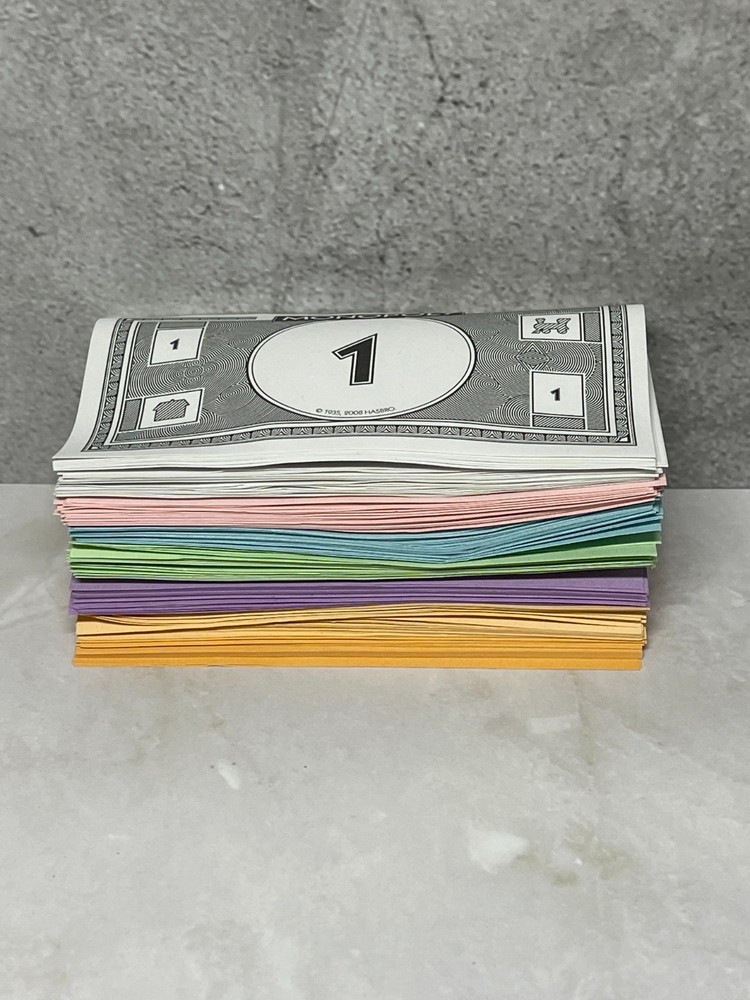 2021 Monopoly Board Game - Replacement Money Pack