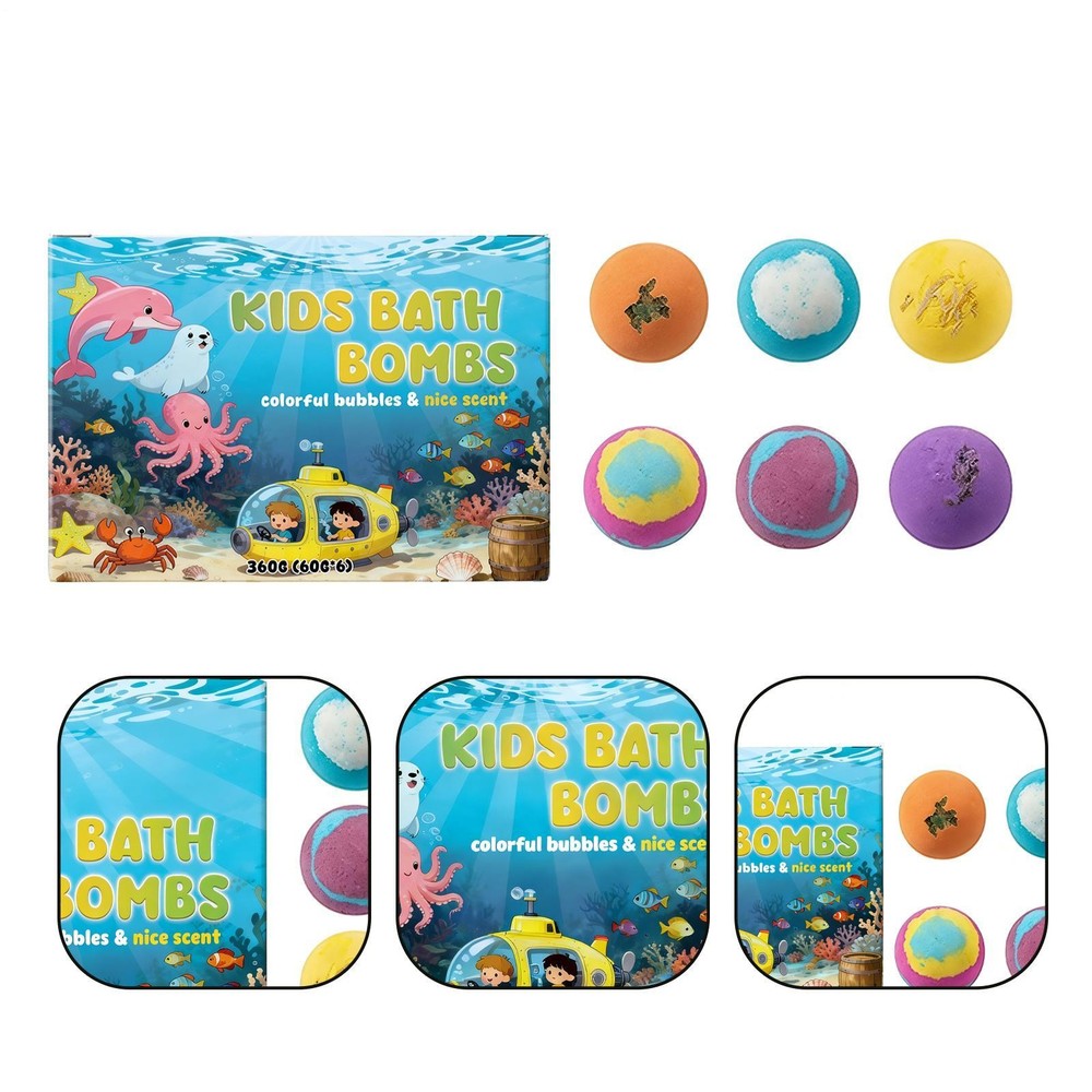 Bath Bombs For Kids With Surprise Inside - 10 Pack Bubble Bath Bombs Gift Set