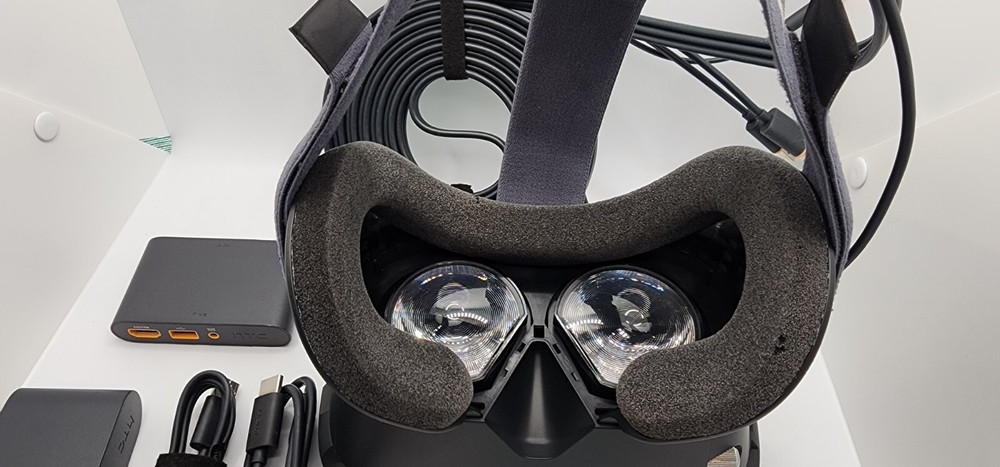 RARE VALVE HTC Vive 🔥PROTOTYPE 🔥 Developer VR Headset Kit, Linkbox, and Cables