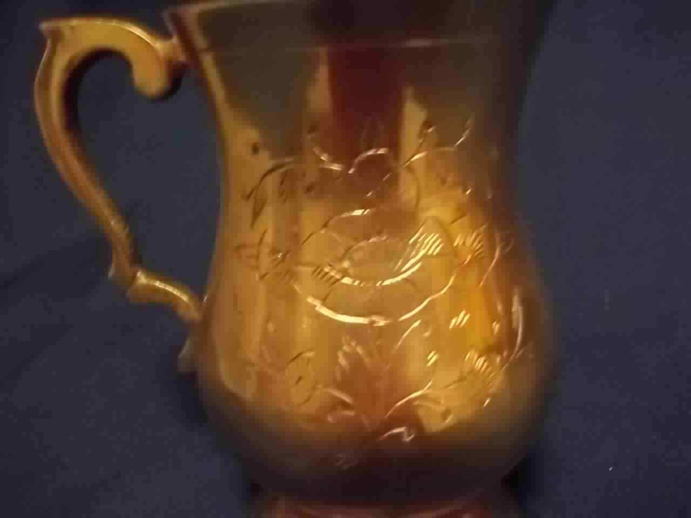 saudi arabia brass mug